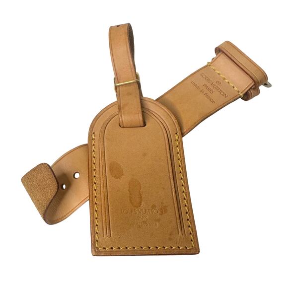 Louis Vuitton Vachetta Poignet & Luggage Tag - Picture 2 of 7